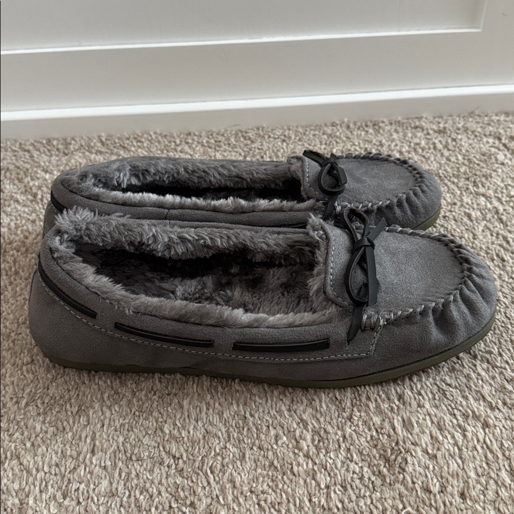 Lot of 2, Airwalk Fur Lined Moccasin, Slipper Shoes, Women’s Size 8.5 - Picture 5 of 11